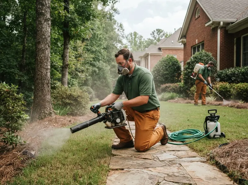Flea and Tick Yard and Home Remediation in Marietta, GA